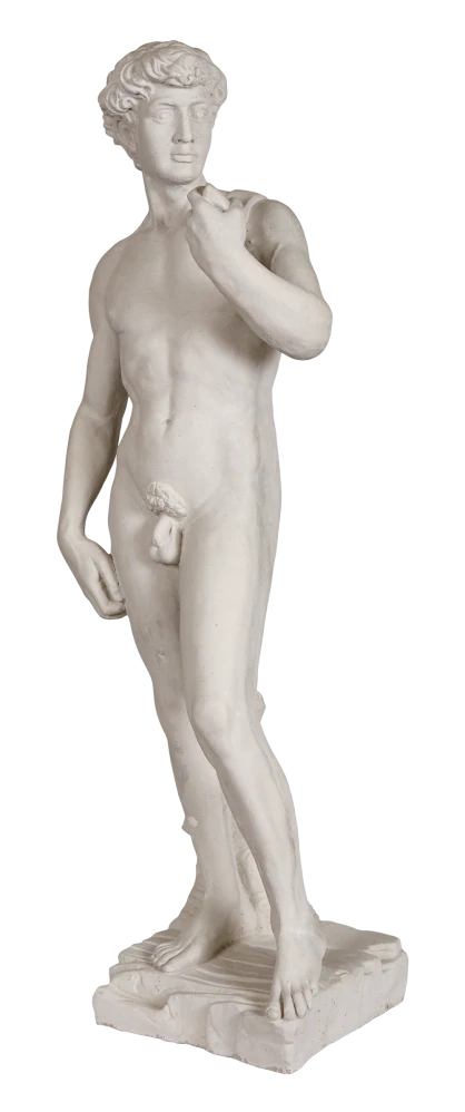 Socha Davida z umělého pískovce - odlitek 59kg
