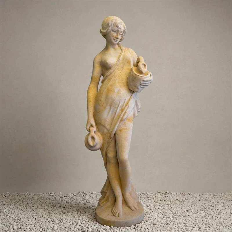 Dívka se džbánky 142cm