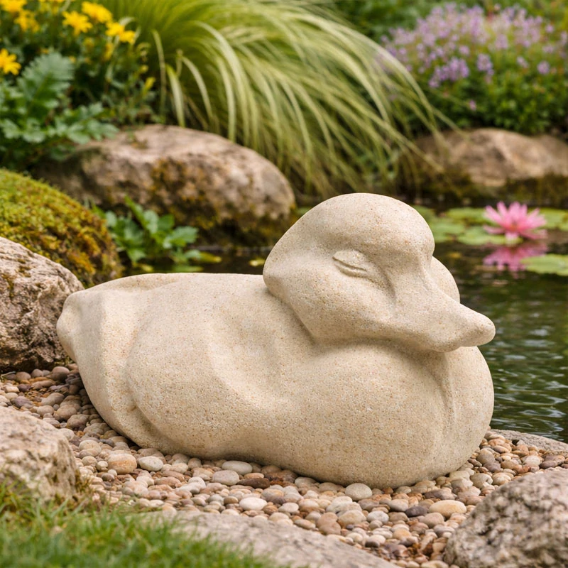 Zahradní dekorace kachna 2,2 kg