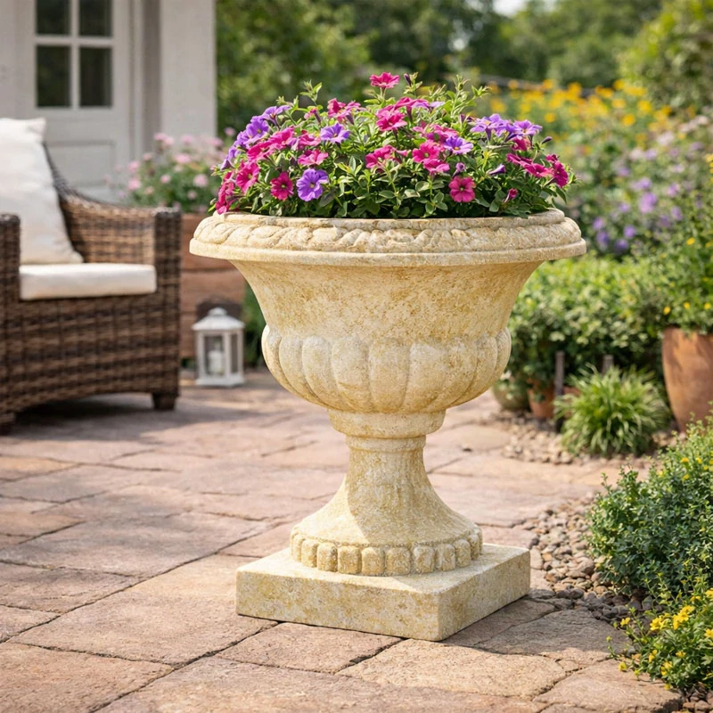 Zahradní váza s reliéfy 36 kg