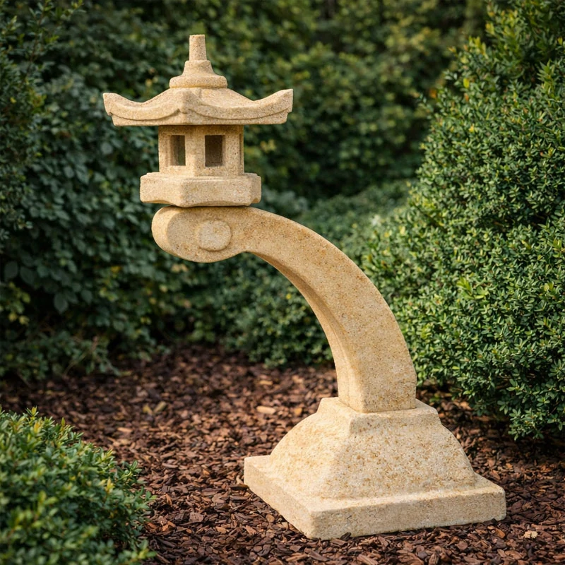 Japonská zahradní svítilna 47cm, 8,5kg