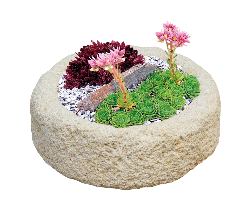 Zahradní kulatá mistička 1kg