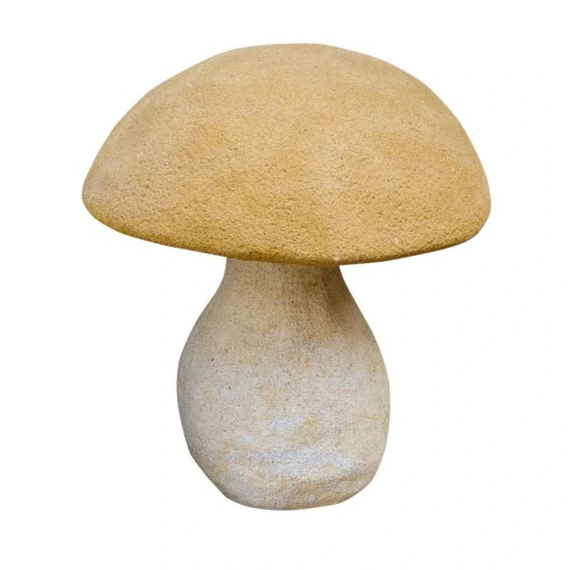 Dekorace hřib 21 cm z umělého pískovce