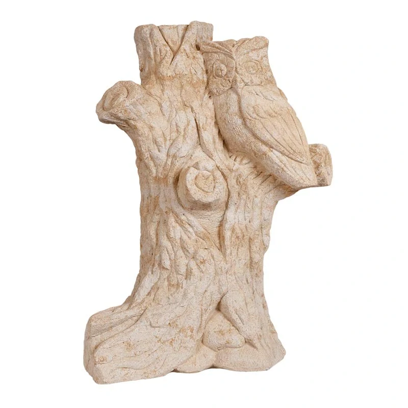 Výr velký z umělého pískovce 70 cm
