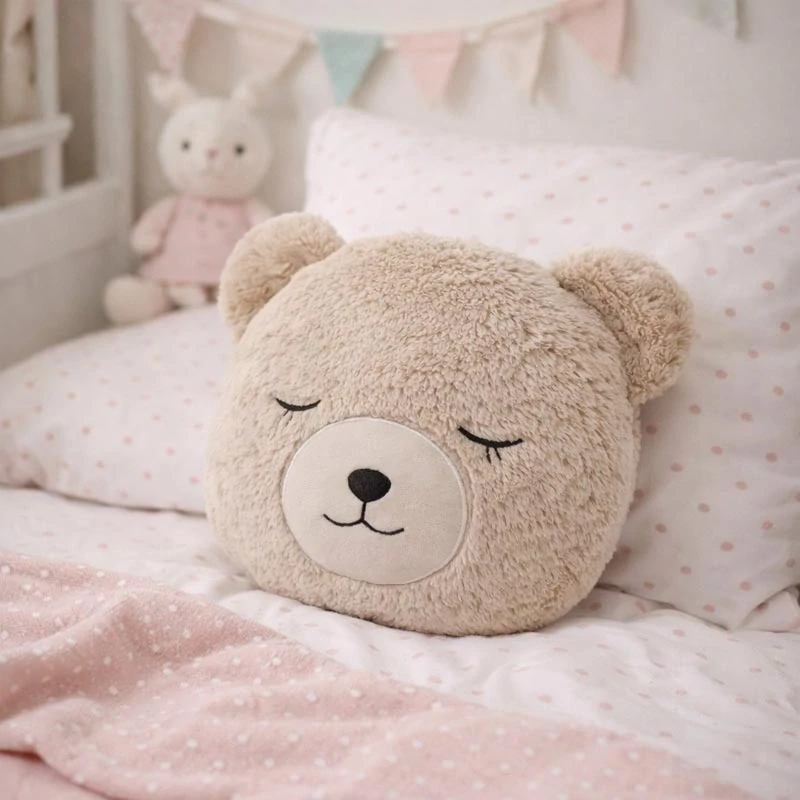 Plyšový polštářek - Medvídek