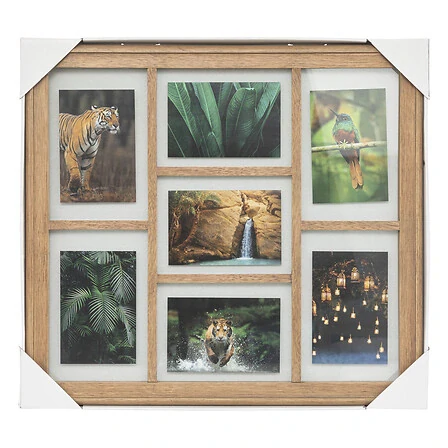 Dřevěný dekorační fotorámeček Eliott