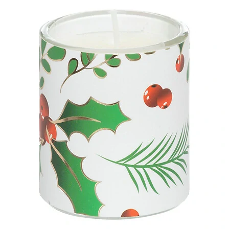 Vánoční sada 3 vonných svíček - Holly 3x45 g