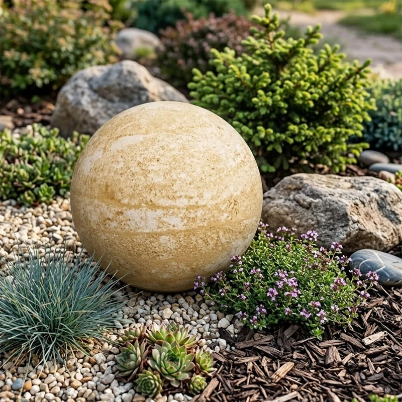 Koule z umělého pískovce 30cm