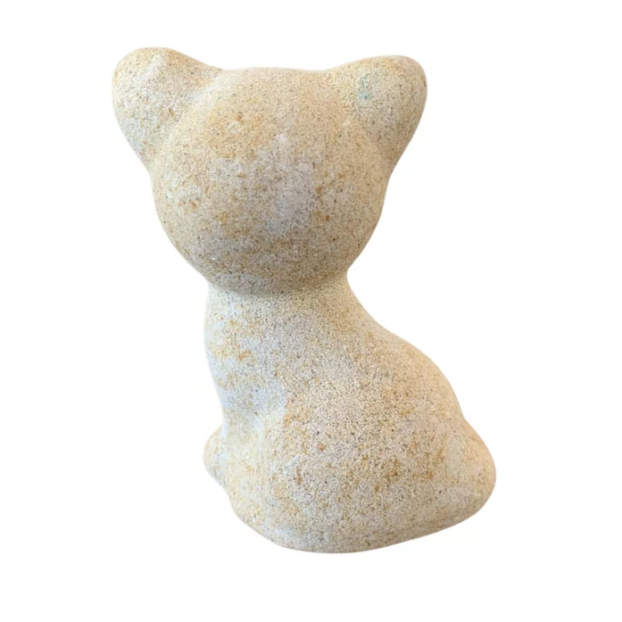 Zahradní dekorace kočka z umělého pískovce