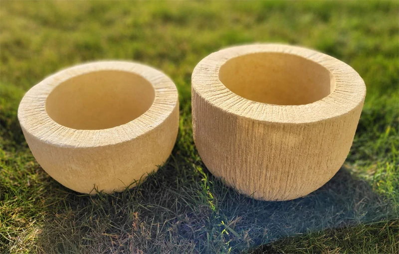 Velký pemrlovaný květináč 11 kg 