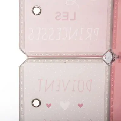 Růžová skladovací skříňka