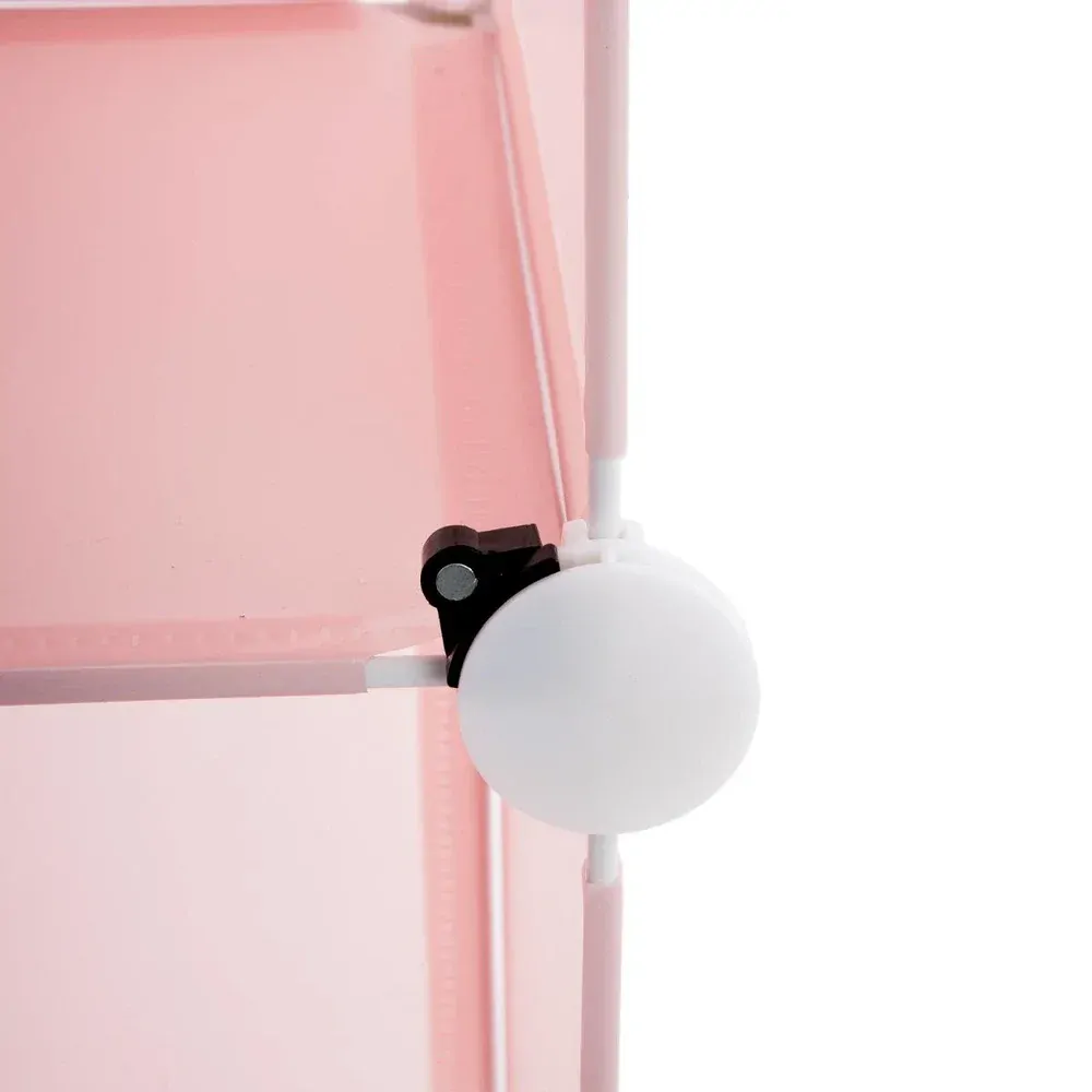 Růžový skladovací sloupek