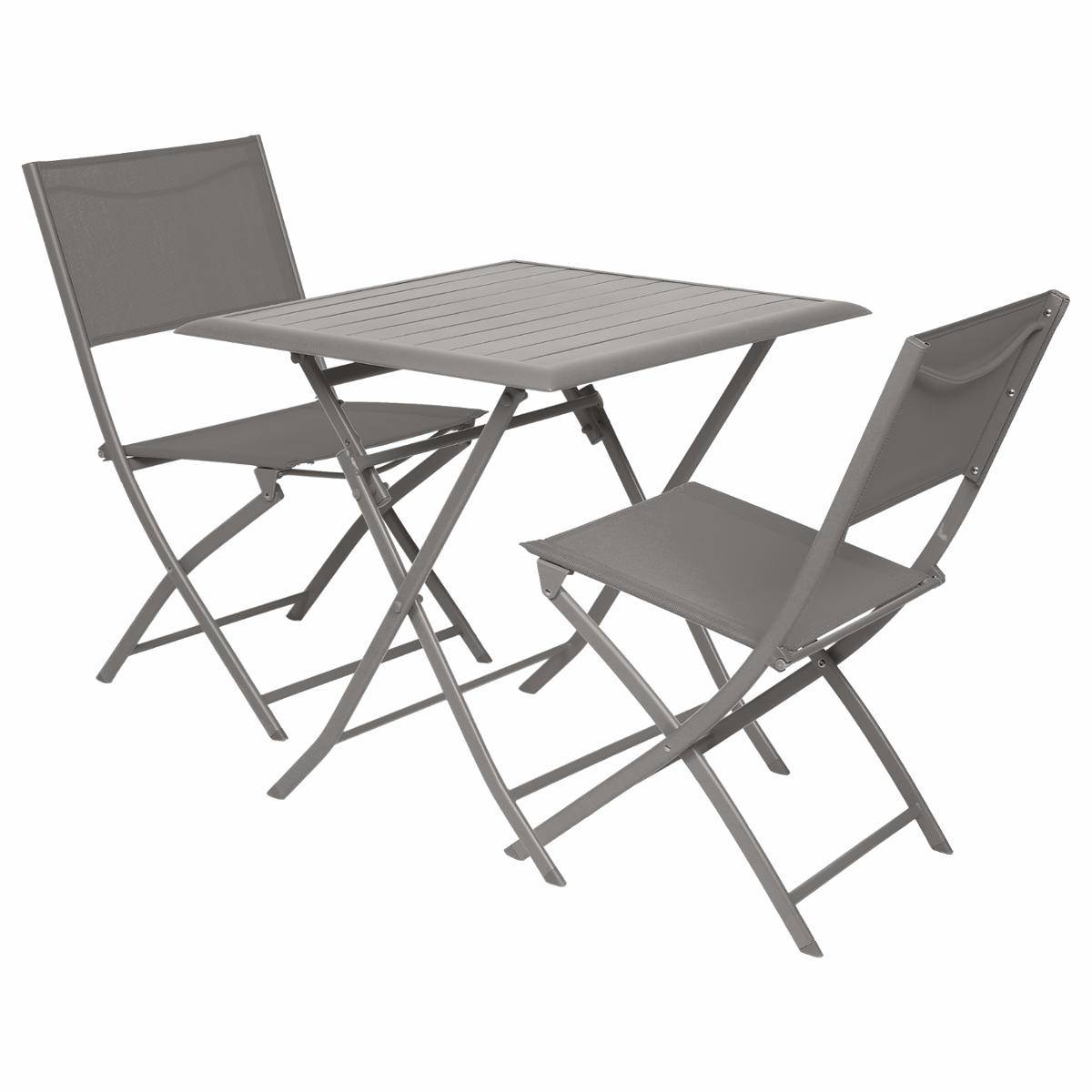 Čtvercový skládací zahradní stůl AZUA - Tonka