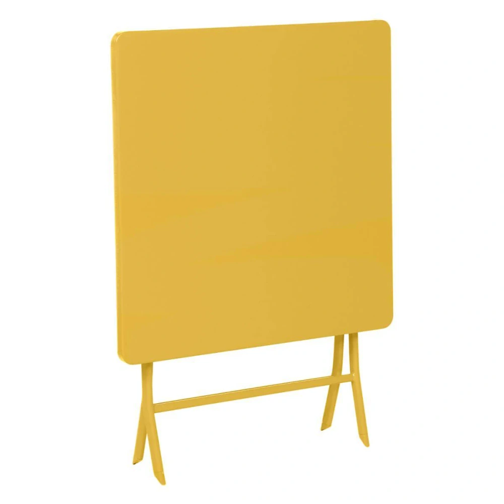 Čtvercový žlutý stůl Greensboro II. jakost