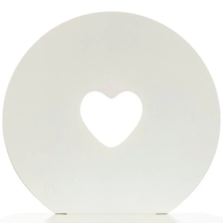 Dětská bílá židlička Love