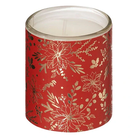 Sada 3 vonných svíček - červená 3x45 g