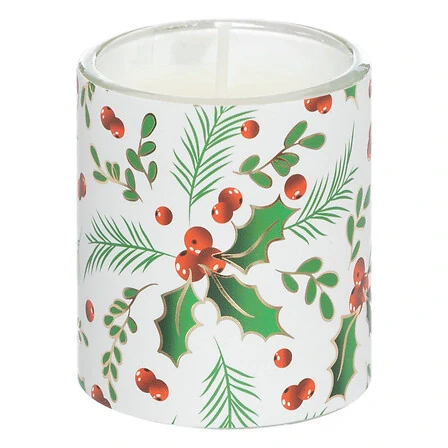 Vánoční sada 3 vonných svíček - Holly 3x45 g