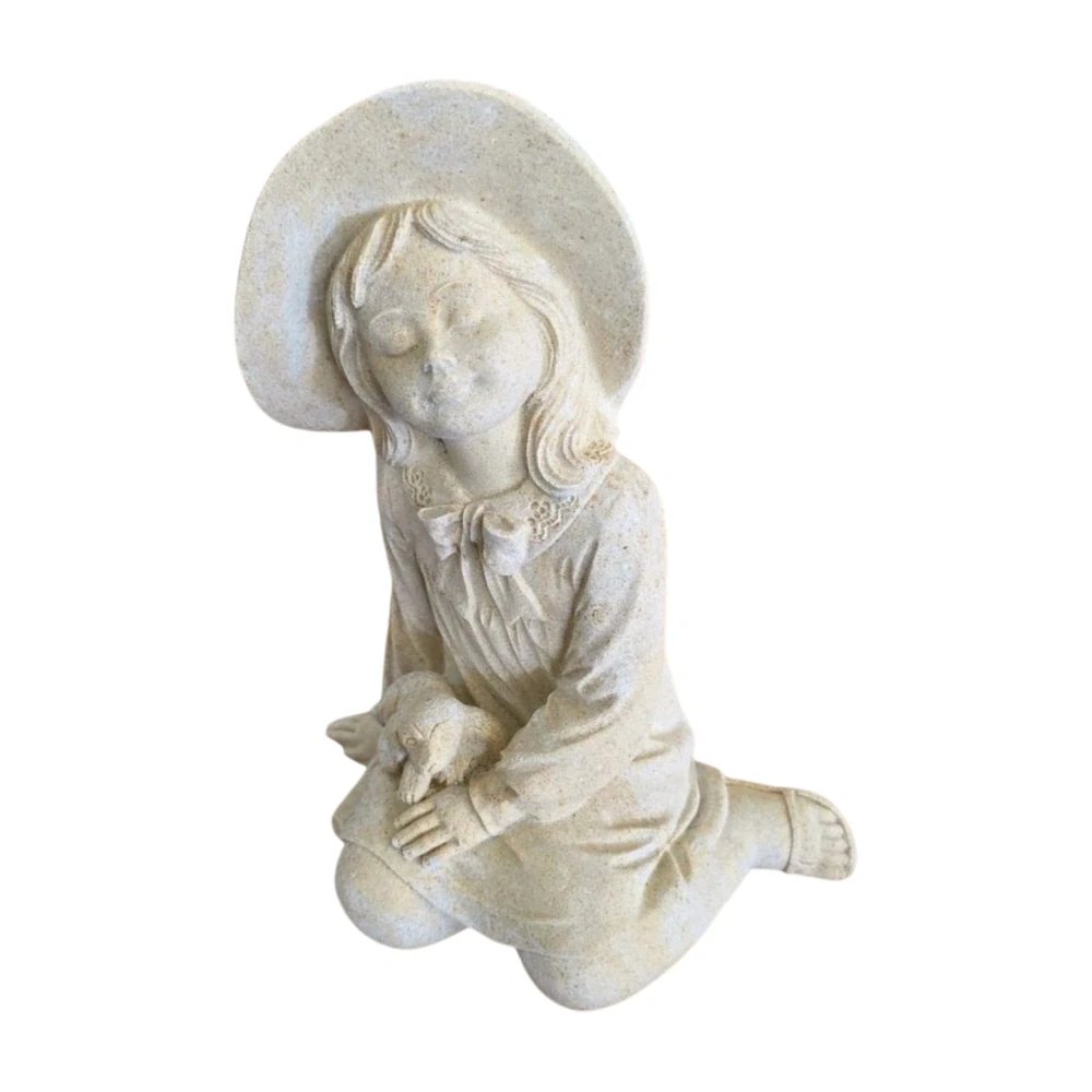 Děvčátko se štěňátkem