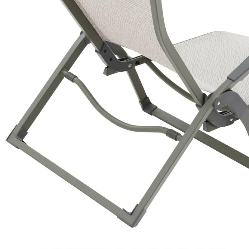 Relaxační hliníkové lehátko Decima laurel green