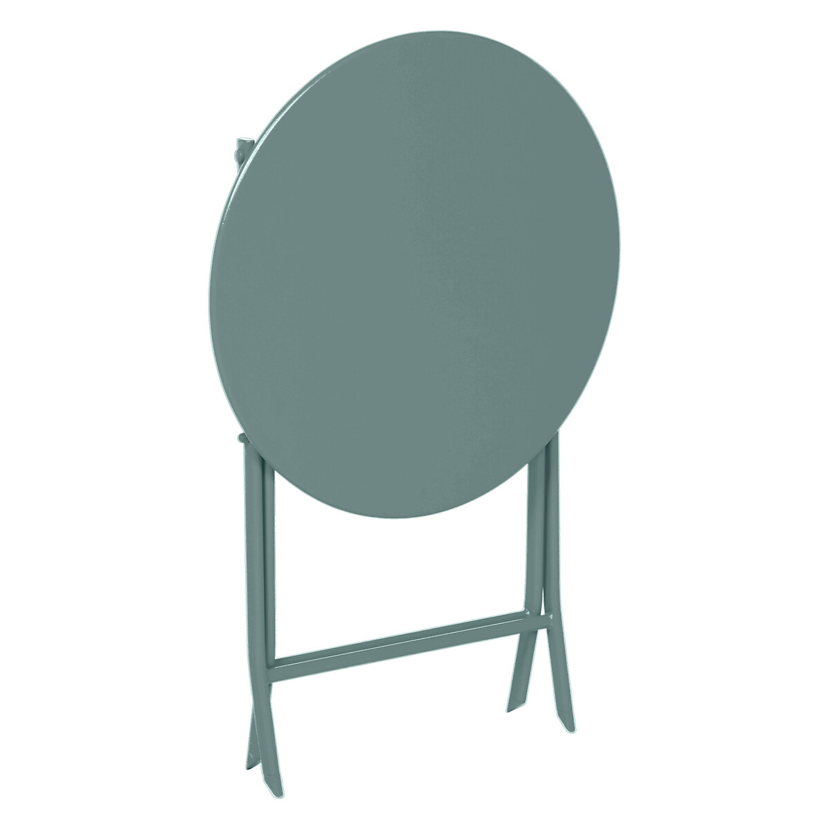 Skládací kulatý stůl Greensboro - nefrit (zelený)