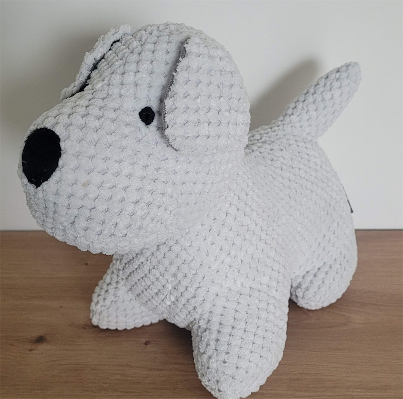 Plyšová dveřní zarážka DOG