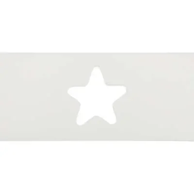 Dětská skládací židle - bílá