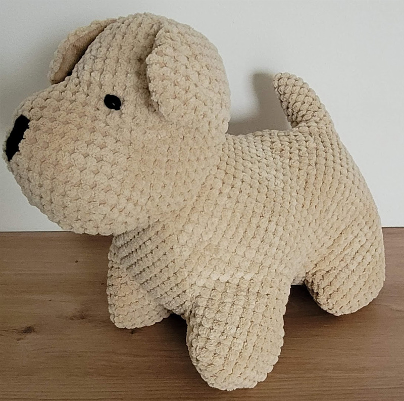 Plyšová dveřní zarážka DOG