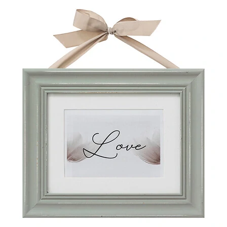 Fotorámeček Ribbon se stuhou 10x15 cm - závěsný