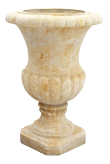 Elegantní zahradní váza z umělého pískovce 64kg