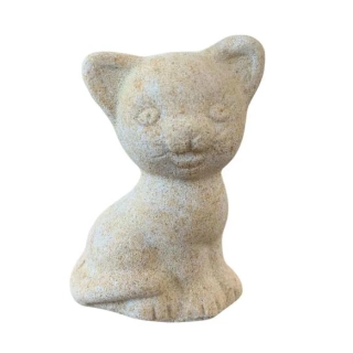 Zahradní dekorace kočka z umělého pískovce