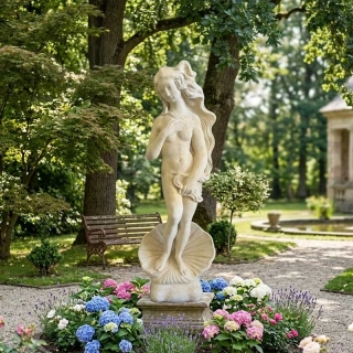 Zahradní socha Zrození Venuše 90cm