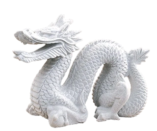 Zahradní dekroace - malý čínský drak