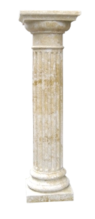 Dekorační sloupek s kanelami