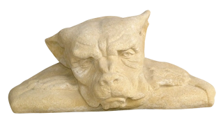 Zahradní socha „Zlý soused“