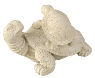 Sousoší dvou želviček 1kg