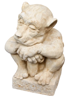 Socha spícího trolla 28kg