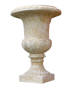 Zahradní váza - kalich s refiéry