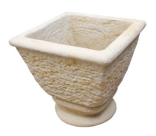 Čtyřhranný zahradní květináč