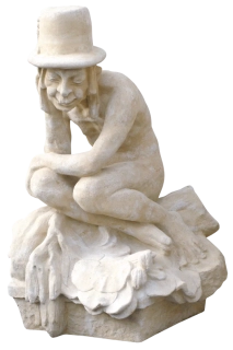 Velký klečící vodník 122kg