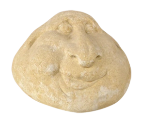 Usměvavý malý kámen