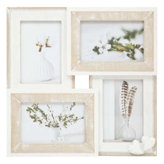 Dřevěný fotorámeček Paulo na 4 fotografie