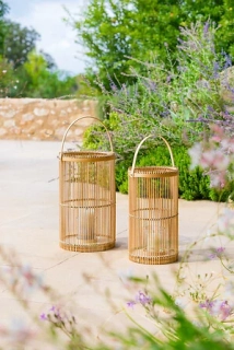 Sada 2 bambusových luceren