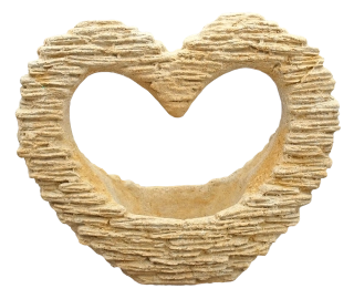 Květináč ve tvaru srdce 10kg