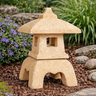 Japonská zahradní svítilna 30cm, 8kg