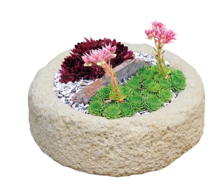 Zahradní kulatá mistička 1kg