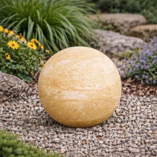 Koule z umělého pískovce 20cm