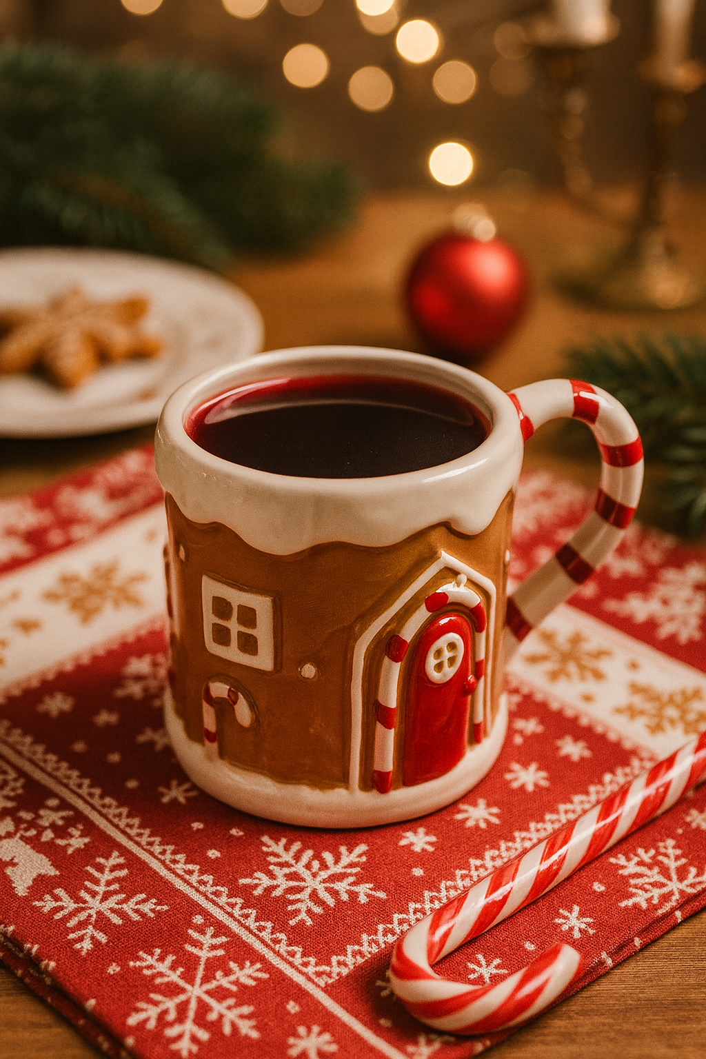 Vánoční hrneček se svařákem