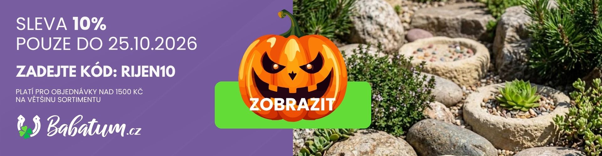 Akční sleva 10% po zadání kódu RIJEN10